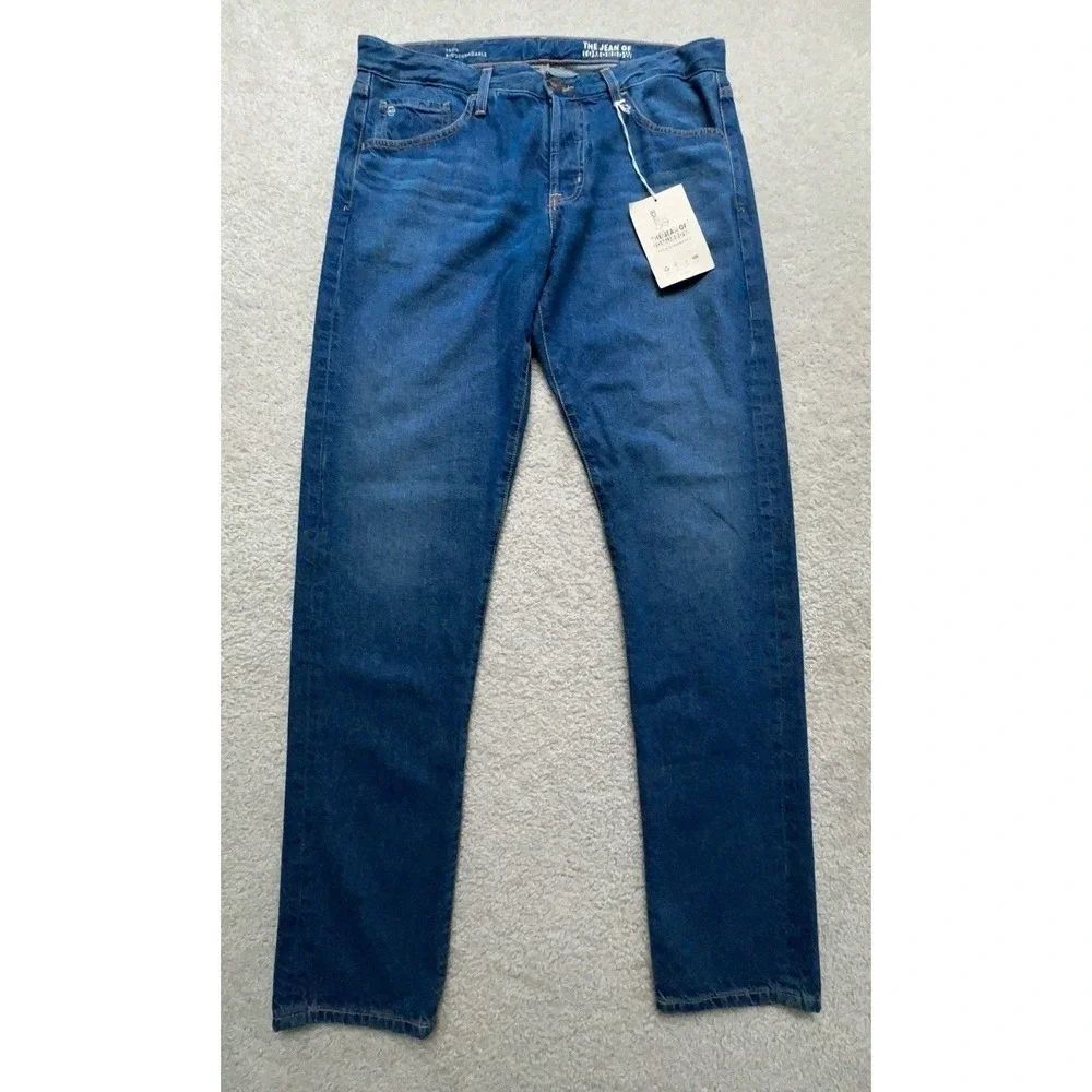 $210 NWT AG Men's The Jean Of Tomorrow Modern Slim Jeans Size 34 ( 37x 34.5)